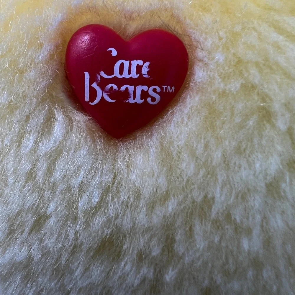 Kenner Care Bears‎ Plush 13 inch Yellow Funshine Bear Vintage 1983 Smiling Sun
